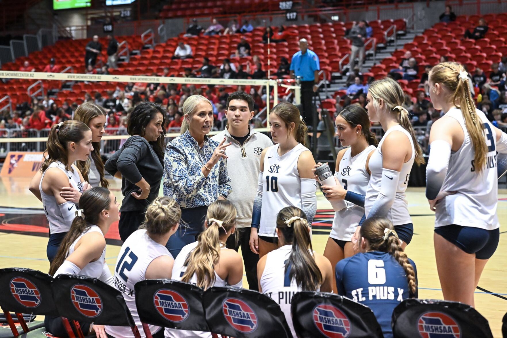 11/7/24 - Girls Volleyball - C4 Champ - St Piux X vs Jefferson City